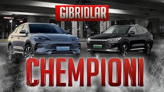 Gibridlar Championi. BYD SONG PLUS CHAMPION EDITION. ChinaMotors