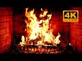 🔥 Cozy Fireplace 4K (12 HOURS). Fireplace with Crackling Fire Sounds. Fireplace Burning 4K