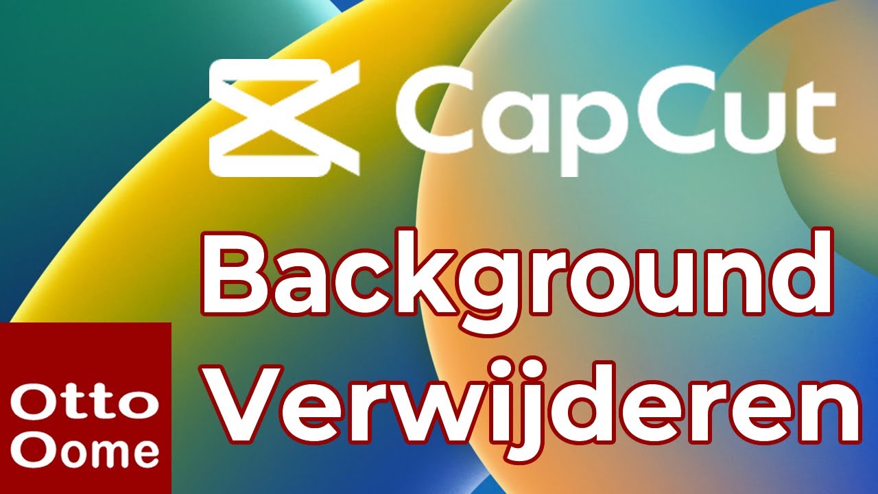 Hoe Verwijder Je De Background Van Een Video Met CapCut? - YouTube