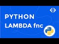 Python Lambda Functions |  Python Tutorial For Beginners | Anonymous Functions in Python | Coder033