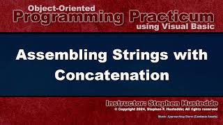 OOP Programming (VB) - 03B Concatenation