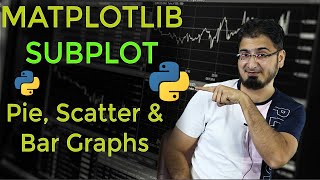 #2 Matplotlib Subplots For Multiple Figures | Pie Chart, Scatter & Bar Graphs | Deep Learning & AI