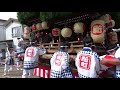 平成29年池田市伊居太神社新町地車曳行３