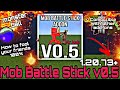 mob battle stick addon v0.5 update!!!!! Added monster ball ! Items that become 100% transparent!!