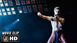 BOHEMIAN RHAPSODY Clip - We Will Rock You (2018) Rami Malek