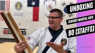 Unboxing Century Martial Arts Bo (Staffs)