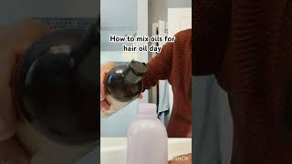 Mixing oils #shorts#trending#viral#hair#haircare#hairgrowth#hairtutorial#hairoil#haircaretips