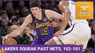 Reaves (Career-High 38 Points), LeBron Push Lakers Past Nets, 102-101