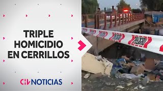 TRIPLE HOMICIDIO EN CERRILLOS: Asesinaron a disparos a dos hombres y una mujer