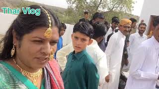 desert Marriag Ceremony of Thar Village #villagelife #wedding #desertlife #vlog#rural life