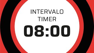 8 minutes #intervals timer ⏰