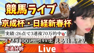 【競馬】日経新春杯、京成杯 走法分析受け付けます【競馬ライブ】