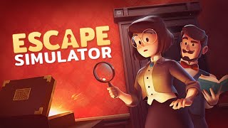 【Escape Simulator】ついに友人と謎解き脱出ゲームやるわ w/泥男【魔法の鍵/絵馬】