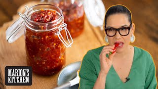 Homemade Sweet Chilli Jam...the condiment I can't live without! 🌶🌶🌶 | Marion's Kitchen