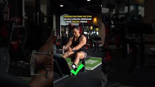 Tips buat gerakan benar ya sob! Jangan sampai salah gerakan untuk melatih otot otot kalian #workout