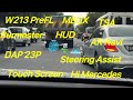 E200 2020: MBUX TSA Burmester HUD AR DAP BSA Steering Assist Touch Screen Hi Mercedes retrofitted