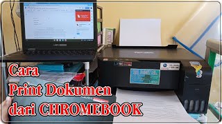 CARA MENCETAK DOKUMEN KE PRINTER DARI CHROMEBOOK