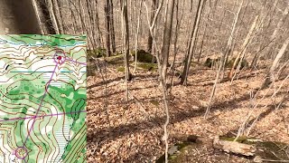 2023 Orienteering USA Nationals Long Green B course