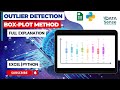 Outlier Detection using Box-Plot Method | Excel | Python | Full Explanation #outlier #exceltutorial