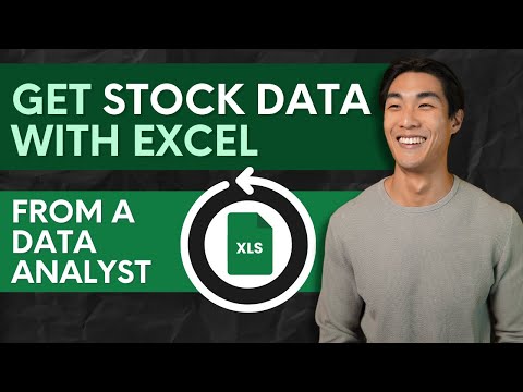 Can you import stock data into Excel?