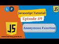 Anonymous Function - 09 - JavaScript Tutorial for Beginners | JavaScript Tutorial | Learning Points