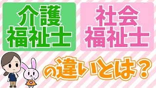 介護福祉士と社会福祉士の違いは？