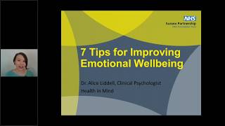 7 Tips for Improving Wellbeing