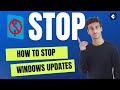 How to Stop Windows Updates in Progress 7/8/10/11