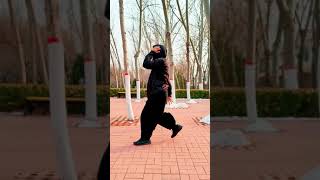 心意拳虎抱头盘肘Xinyi martialart tiger elbow chop #kungfu #martialarts #sports #martialart #sport