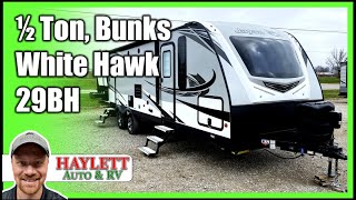 1 Owner \u0026 Late Model 2019 Jayco 29BH White Hawk Used Bunkhouse Travel Trailer RV (Sold)