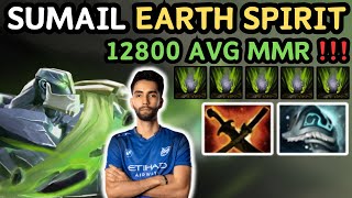 🔥 7.37e Sumail EARTH SPIRIT Midlane Gameplay 🔥 Insane Play From SUMAIL - Dota 2