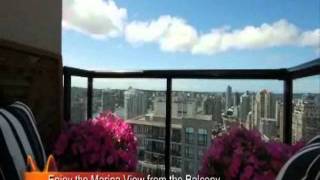 Yaletown Park 2, 2BD/2BA Sub-penthouse with views for Rent