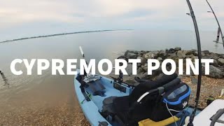 Kayak Fishing with my son at Cypremort Point