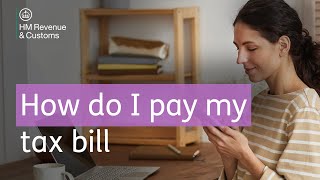 How do I pay my Self Assessment tax bill?