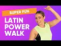 15 MIN Latin Mix Power Walk [BOOST STEPS]