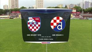 ORIJENT 1919 vs DINAMO II 2:2 (2. kolo, Druga HNL 19/20)