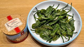 Spanish Pimientos de Padron - Super easy, simple, fast  and mouth-watering.