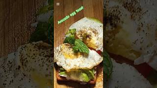 Avocado toast 🥑🍞 and egg recipe || #shorts #food #trending #ytubeshorts