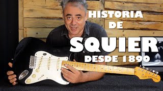 1982 SQUIER JV. HISTORIA DE LA MARCA SQUIER (DESDE 1890)