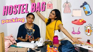 Hostel Bag Packing 👙👠📦/ Malayalam / Hostel essentials 🥤👗🩰stories of navz 🌷