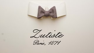 Tying a bow tie: how to tie that handsome, impeccable knot? | Zutiste Paris, 1871