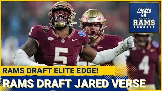 Rams Draft Jared Verse With 19th Pick! Rams Tried to Trade Up, Grading the Pick,