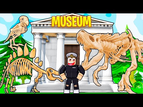 Building the BEST MUSEUM EVER in ROBLOX