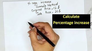 How to Calculate Percentage Increase -