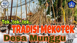 Tradisi Mekotek  di desa adat munggu || oemah seni bali.