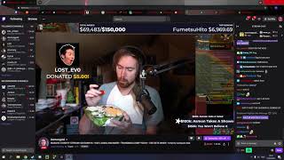 Asmongold eats a salad (rare footage)