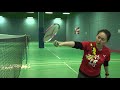 打羽毛球如何反手放网 羽毛球技巧 badminton backhand net shot