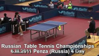 RTTC-2011. Y.Prokhorova vs O.Fadeeva. 15n Video 4th Day