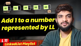 L11. Add 1 to a number represented by LinkedList