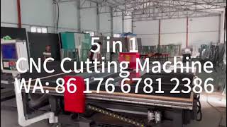 CNC GLASS CUTTING MACHINE 5 FUNCTIONS IN ONE